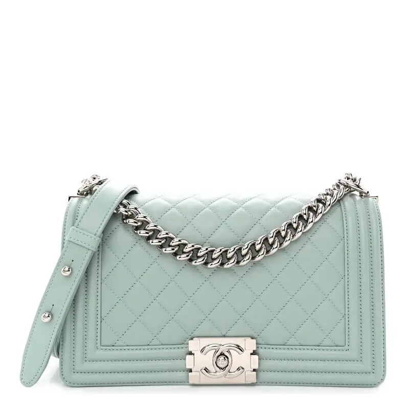 Chanel boy New medium bag prices 15