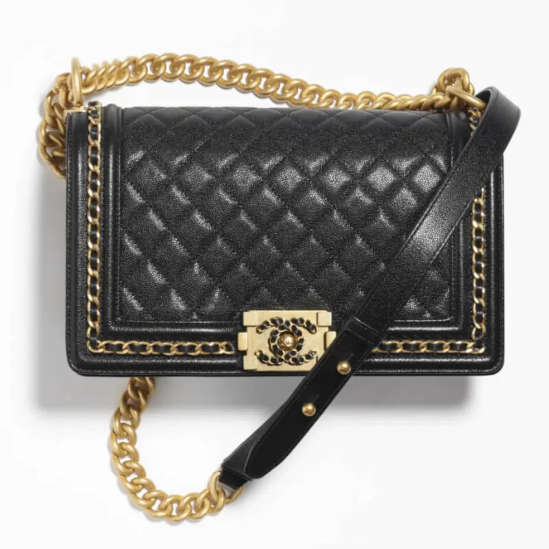 Chanel boy old medium bag prices 3