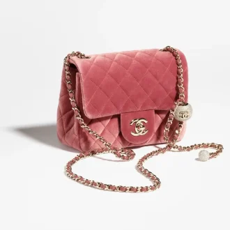 Chanel mini flap bag velvet strass gold tone metal AS1786B20826U1762